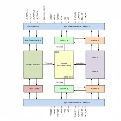 Visible DMDs